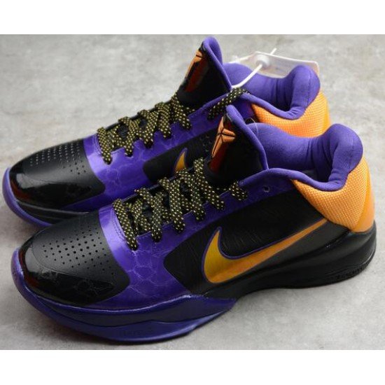 Kobe 5 Purple Gold