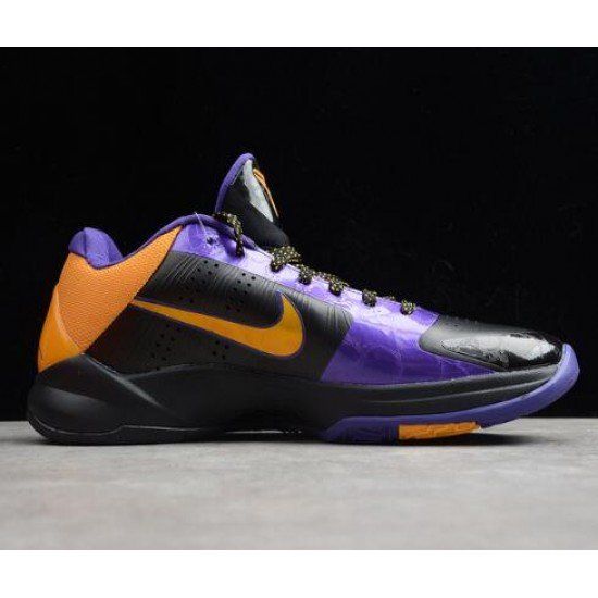 Kobe 5 Purple Gold