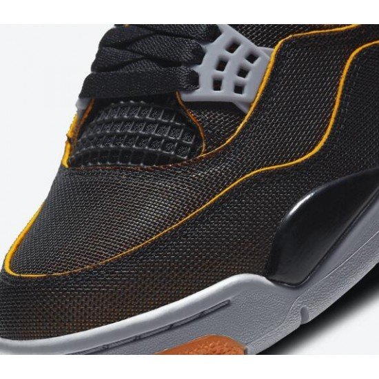 Air Jordan 4 Black Orange CW7183-100