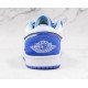 Air jordan 1 low white black blue