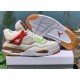 Air Jordan IV beige colorful mandarin ducks