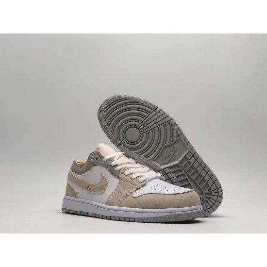 AJ1 low top light gray