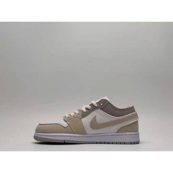 AJ1 low top light gray