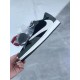 AJ1 black gray and white