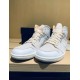 Air Jordan 1 Mid SE Craft White and Phantoma