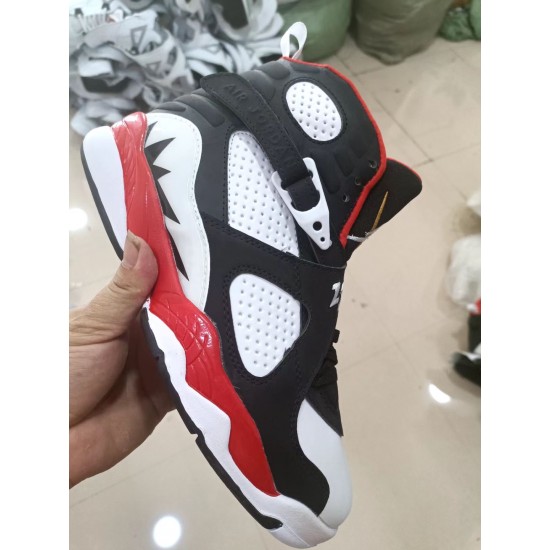 AJ8 white black red