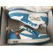 AJ1 low-top blue joint men's shoes