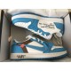 AJ1 low-top blue joint men's shoes