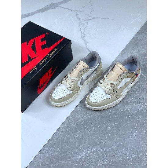 AJ1 Low Khaki