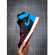 AJ1 black blue red