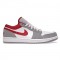 Jordan 1 Low SE Light Smoke Grey Gym Red