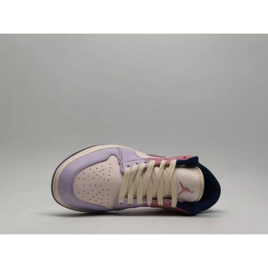 AJ1 pink purple egg