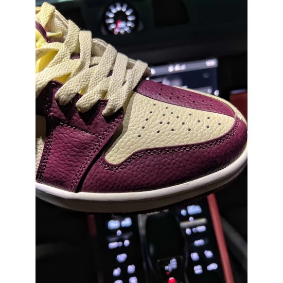 Aj1 wine red khaki mandarin duck