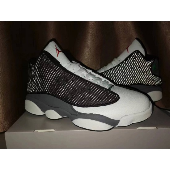 Air Jordan 13 White Grey