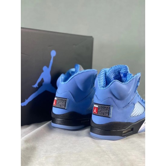 Air Jordan 5 North Carolina Blue